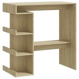  Barski stol sa stalkom boja hrasta 100 x 50 x 101,5 cm drveni | Eponuda.com