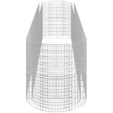 vidaXL Gabionska povišena gredica od pocinčanog željeza 500x100x100 cm | shoptok.hr