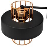  Zidna lampa VOLTA 1xE27/15W/230V 23 cm crna/ružičasto zlato | Eponuda.com