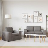  Set sofe 2 pcs Sivo-smeđa 162 x 80 x 82 cm tkanina | Eponuda.ba