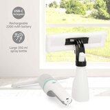 Nedis VCWI230WT - Punjivi usisivač za prozore 12W/2200 mAh IPX4 | Eponuda.com