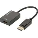 Digitus Active DisplayPort on HDMI Converter 20cm gold black