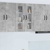 vidaXL Zidni kuhinjski ormarić s policom Betonski sivi 60 x 31 x 80 cm Cijene