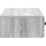 Stolna montirana na zid Siva sonoma 87,5 x 34,5 x 17 cm | shoptok.hr