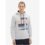 Tom Tailor Light Grey Mens Sweatshirt Sweatshirt - Men | Shoptok.si