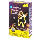 Aigostar LED božićna dekoracija 10xLED/3xAAA Deda Mraz 20 cm | Eponuda.com