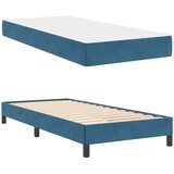  Krevet s opruga kutije Tamno plava 90 x 190 cm tkanina | shoptok.hr
