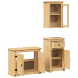  3-dijelni set kupaonskog namještaja Corona masivna borovina | shoptok.hr