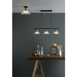  Där Lighting BOY0175 - Plafonsko svetlo BOYD 1xE27/60W/230V prečnik 25 cm mesing/prozirno staklo | Eponuda.com