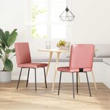 Maison Chic Jedilni stoli - Vzorci stoli 2 kosa roza umetno usnje A400, (22032851) | Shoptok.si