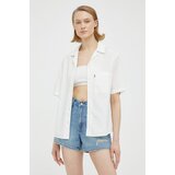 Levi's Pamučna košulja za žene, boja: bijela, regular, s klasičnim ovratnikom | shoptok.hr