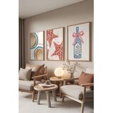 WALLXPERT Č-300849 - 3040 multicolor dekorativni set slika (3 komada) | Eponuda.com