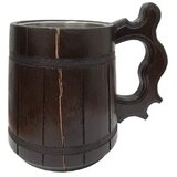  ! NAPUKNUT! - Ručno rađena drvena šalica 0.5L | shoptok.hr