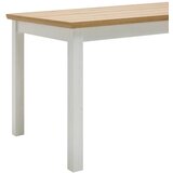 Mömax Jedilna Miza Korsika, Bela, Barve Hrasta, 160x90 | Shoptok.si
