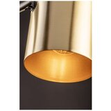 Gtv Crna/u zlatnoj boji stojeća svjetiljka s metalnim sjenilom (visina 133,5 cm) Mouse – | shoptok.hr