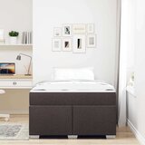  Konstrukcija postelje Temno rjava 120 x 200 cm blago, (5000123469) | Shoptok.si