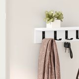  Vješalica za kapute na zidu Zidne Bijelo 80 x 10,5 x 10,5 cm | Eponuda.com