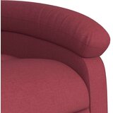 vidaXL Električni naslonjač na podizanje od tkanine boja vina | shoptok.hr