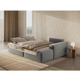 Micadoni Svijetlo siva sklopiva kutna garnitura od bouclé tkanine (s desnim kutom) Jodie – Home | shoptok.hr