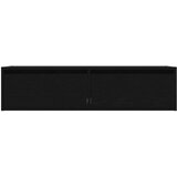 TV ormarić s LED svjetlima crni 100X35,5x25 cm | shoptok.hr