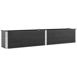 Furnova Visoka greda 200x50x54 cm WPC siva, (21920725) | Shoptok.si