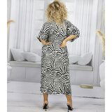 Pri Oversize dress with belt and V neckline SAFARI DREAM | shoptok.hr