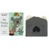 Almara Soap For Kids My Happy Koala ročno izdelano milo z vonjem maline za otroke 100 g