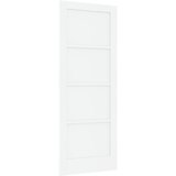 vidaXL notranja vrata 'ORKDAL'bela 78x202x4 cm iz trdega smrekovega lesa Cene
