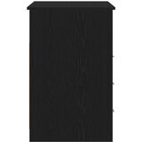  Radni stol s ladicama Crni hrast 102x50x76 cm Konstruirano drvo | Shoptok.si