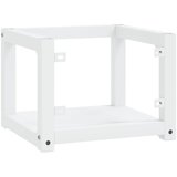  Zidni okvir za kupaonski umivaonik bijeli 40x38x31 cm željezni | shoptok.hr
