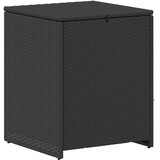 Set sofe 8 kom. Crna Poli Rattan i čelik | shoptok.hr