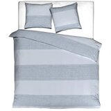 STIL Posteljina Saten Mykonos plava 200x200 cm | shoptok.hr