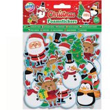 Mga Entertainment Božični samolepilni dekorativni gumijasti oblikovalec, set 25 kosov Cene