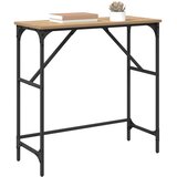  Konzolna stolica Umjetnički hrast 75 x 32 x 75 cm | shoptok.hr