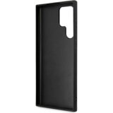 Guess GUHCS23L4GMGBR silikonski ovitek za samsung galaxy S23 ultra 5G - rjav z zlatim logom | Shoptok.si