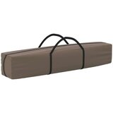  Zložljiv vrtni šotor s stranicami taupe 3x3 m, (20702477) | Shoptok.si