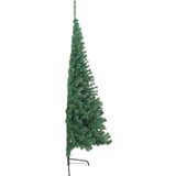 vidaXL Umjetna preddekorirana božićna jelka Zelena 180 cm PVC | Shoptok.si