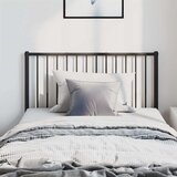 Metalno zamjensko uzglavlje crno 100 cm | shoptok.hr