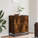  Komoda boja hrasta 68x35x76 cm konstruirano drvo | shoptok.hr
