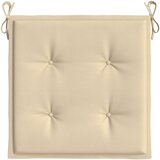  Jastuci za vrtne stolice 4 kom bež 50x50x4 cm od tkanine Oxford | shoptok.hr