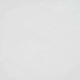  Vrtni stol bijeli 79 x 79 x 72 cm plastika s izgledom ratana | shoptok.hr