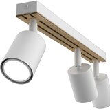 SPOT svetlo TERRA 3xGU10/8W/230V bela/hrast | Eponuda.com