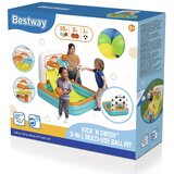 Bestway dječji centar za igru 3 u 1 Kick &amp;#039;N Swish 120x107x84 cm Slike