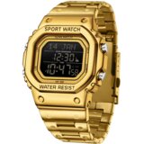  Digitalna ura SANDA AC-41772 - Zlata / Črna KP41772 | Shoptok.si
