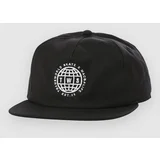 TWS World Logo Kapa s šiltom black / white