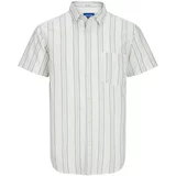 Jack & Jones Košulja ecru/prljavo bijela / plava / bijela