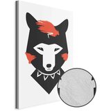  Slika - Polite Fox (1 Part) Vertical 20x30 Premium Print | shoptok.hr