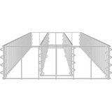 vidaXL gabionska povišena gredica od pocinčanog čelika 180x30x10 cm | shoptok.hr