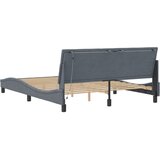  Okvir kreveta s LED-om bez madraca Hanko tamnosivi 160 x 200 cm baršunasti | shoptok.hr