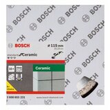 Bosch Dijamantska rezna ploča Standard for Ceramic 2608603231, 115 x 22,23 x 1,6 x 7 mm, 1 komad | ePonuda.com